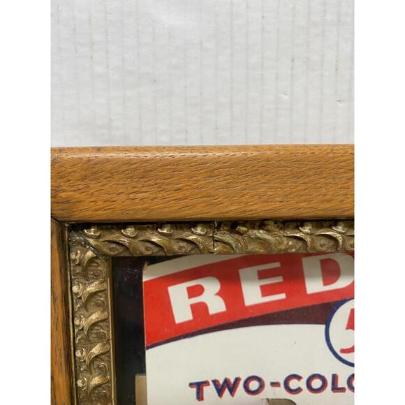 Vtg 1940's Dealers Carded Display Colored Pencil Eberhard Faber Red Blue 5¢ NOS - Picture 7 of 7